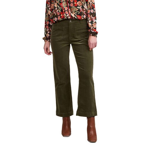 Vassalli Wide Leg Ankle Grazer Pant